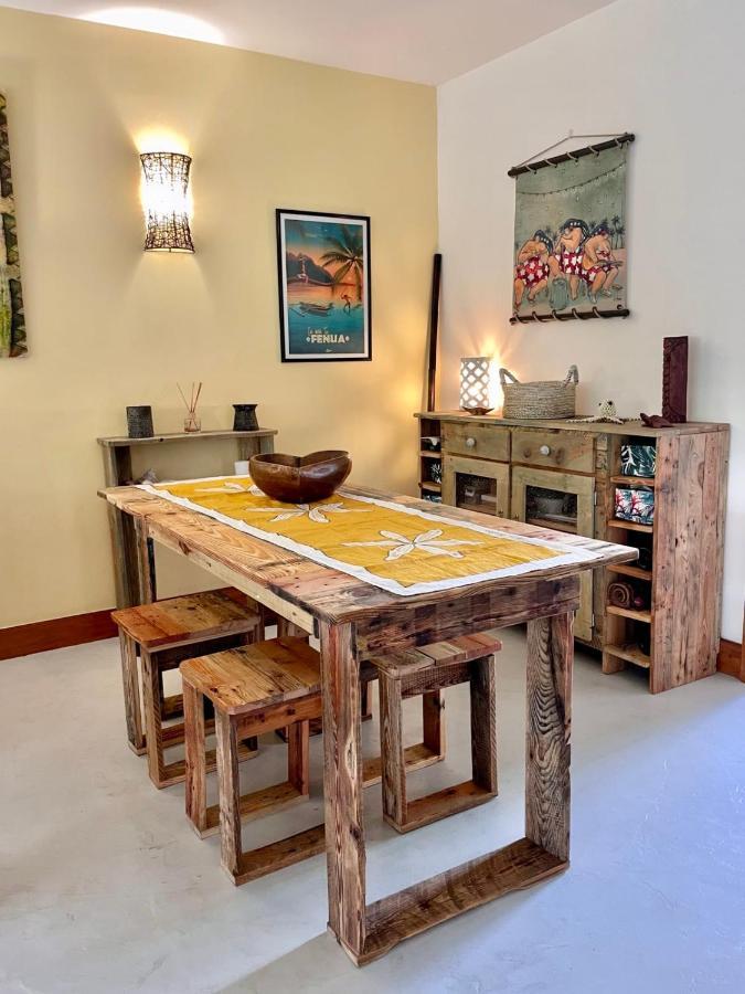 Vaiava Beach Carlton- Tahiti - Beachfront Luxury Residence & Pool - 4 Pers Punaauia  Dış mekan fotoğraf
